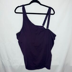 NWOT Lands' End 3-Piece Purple Swimsuit